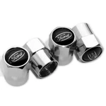 4pcs Hex Fit Ford Car Wheels Tire Air Valve Caps Stem Dust Cover Decor Silver. Fixed Price $9.99.