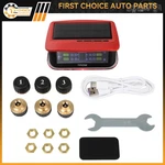Red Rv Tire Pressure Sensor W/alarm Modes 1pc Tpms Solar Monitor 6pc Sensors. Fixed Price $40.84.