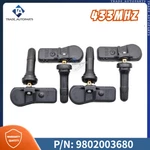 (4) 9802003680 Tire Pressure Monitoring Sensor Tpms For Citroen Peugeot 433mhz. Fixed Price $36.13.
