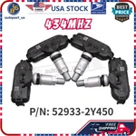 New (4) Tire Pressure Monitoring System Fit For Hyundai Kia 52933-2y450 Tpms Us. Fixed Price $20.43.