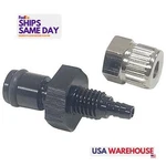 King 3010, One Bleeder Hose End Aluminum Black High Performance & Racing Parts. Fixed Price $32.23.