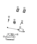 Genuine Mopar Passive Entry Receiver 68675807ab. Fixed Price $62.59.