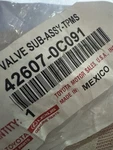 Genuine Toyota Tire Pressure Monitoring System Sensor 42607-0c091. Fixed Price $79.95.