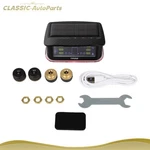Black Rv Tire Pressure Sensor 1pcs Tpms Solar Monitor 4pcs Sensors Alarm Modes. Fixed Price $30.31.