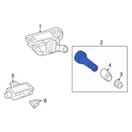 For Mercedes-benz Amg Gt 2017-2021 0004001000 Tire Valve Stem. Fixed Price $77.91.