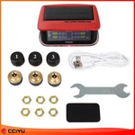 Red Rv Tire Pressure Sensor 1pc Tpms Solar Monitor 6pc Sensors W/alarm Modes. Fixed Price $41.99.