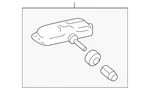 Genuine Lexus Tire Pressure Monitoring System (tpms) Sensor 42607-75011. Fixed Price $101.37.