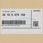 Genuine Bmw 36106879168 - Rep. Set Screw Valve Rdci. Fixed Price $60.32.