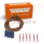 Dorman Techoice Brake Tail Turn Signal Light Connector For 2001-2010 Bmw Dn. Fixed Price $26.01.