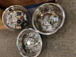 Pacific Dual 33-1950w Wheel Simulator Stainless Steel 1 Ft & 2 Rear 19.5" 8 Lug. Fixed Price $300.00.