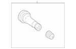 Genuine Mercedes-benz Tire Valve 000-400-41-00-64. Fixed Price $13.14.