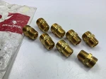 (8) Meritor R950096 Air Brake Hose Adapter Fittings 3/8", Pipe Thread 3/8-18. Fixed Price $13.45.