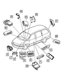 Genuine Mopar Tire Pressure Monitoring System Receiver 4727363ag. Fixed Price $309.49.