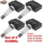 4x 4l2z-1a150-bb Tpms Tire Pressure Monitor Sensor Fits For Ford Lincoln Mercury. Fixed Price $30.39.