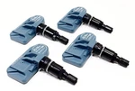 4 Tpms Tire Pressure Sensors Gloss Black Stems For Range Rover Hse Sport Velar. Fixed Price $109.99.
