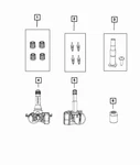 Genuine Mopar Valve Stem Cap Kit 68494962aa. Fixed Price $30.63.