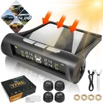 Wireless Car Solar Tpms Lcd Tire Pressure Monitoring System + 4 External Sensors. Fixed Price $13.47.
