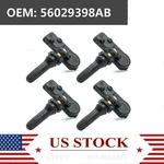 4xtpms Tire Pressure Sensor 56029398ab For Dodge Ram Chrysler Wrangler Journey. Fixed Price $14.99.