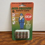 Qty 4 New Accu-pressure Safety Tire Caps 32 Psi. Fixed Price $15.95.