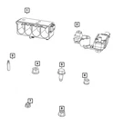 Genuine Mopar Hex Flange Nut 6509527aa. Fixed Price $41.12.