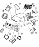 Genuine Mopar Tire Pressure Monitoring System Receiver 5026220aq. Fixed Price $228.52.