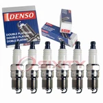 6 Pc Denso Platinum Long Life Spark Plugs For 1990-1992 Ford Probe 3.0l V6 Ex. Fixed Price $53.35.