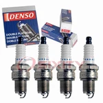 4 Pc Denso Platinum Long Life Spark Plugs For 1983-1988 Chrysler New Yorker Lt. Fixed Price $37.86.